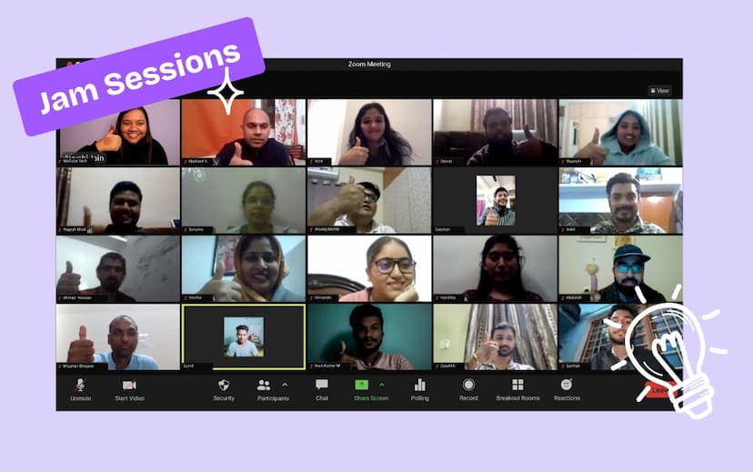 Learn & Build Together in Jam Sessions