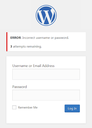 limit login in attempts wordpress security