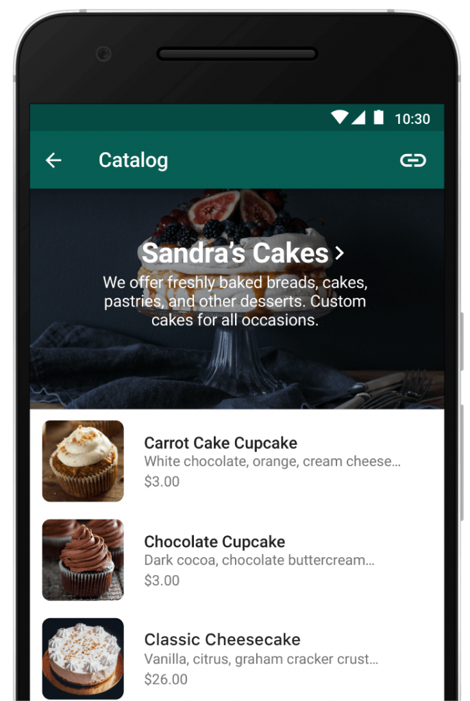 whatsapp business features