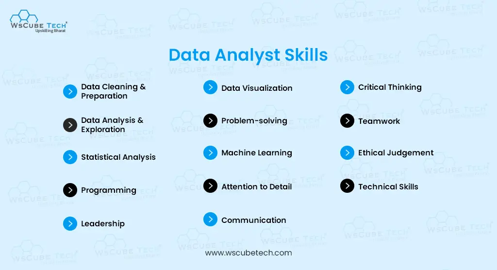 data analyst skills