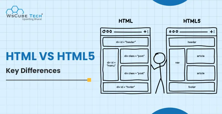 Difference Between HTML and HTML5: 2024 Comparison 