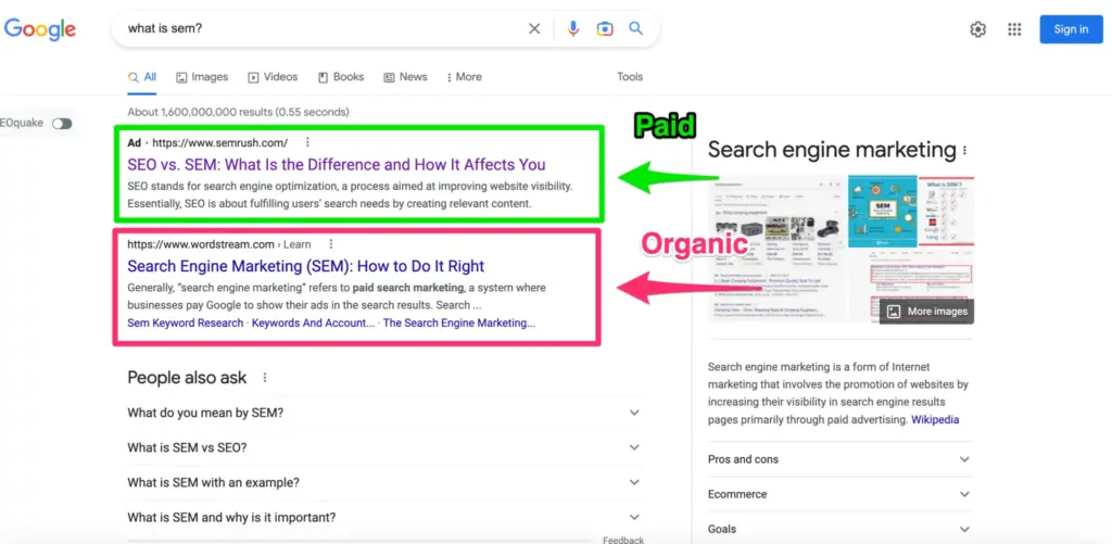 what is search engine marketing