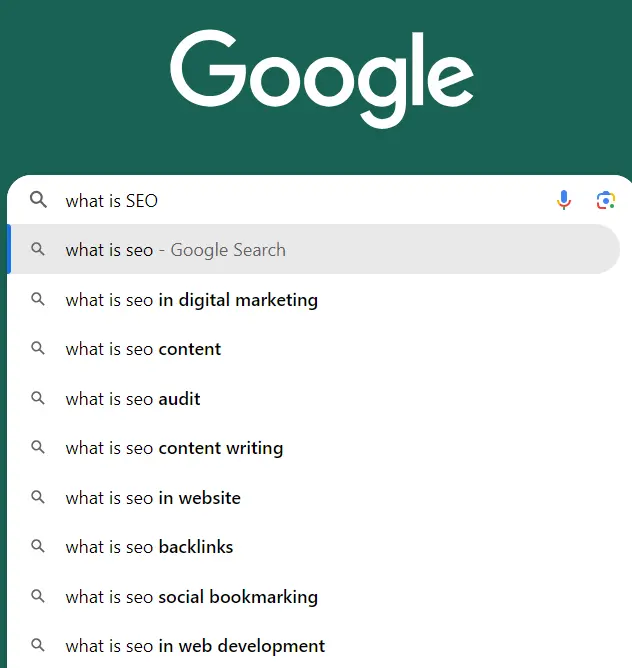 Google Autocomplete