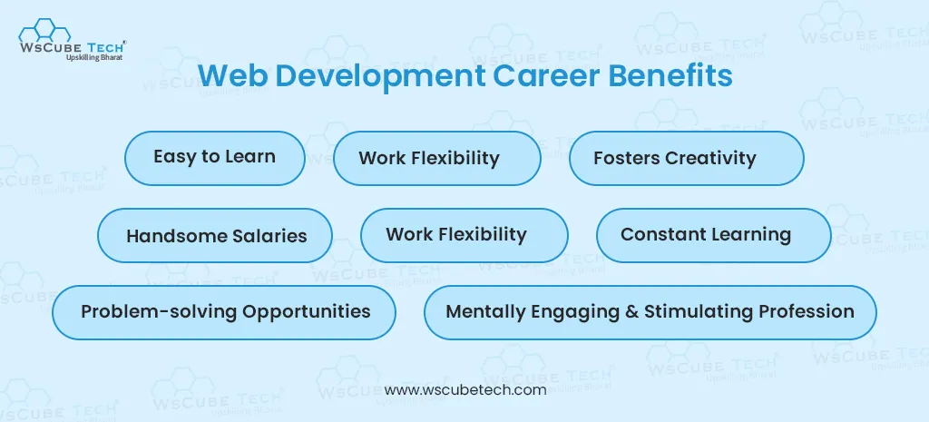 Web Development Career Benefits