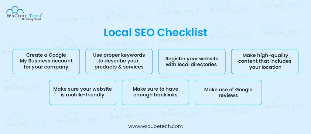 Local SEO Checklist 