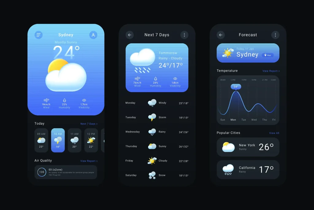 weather app