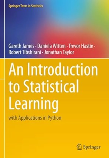 An Introduction to Statistical Learning – Gareth James et al.