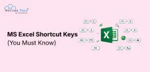 MS Excel Shortcut Keys You Must Know