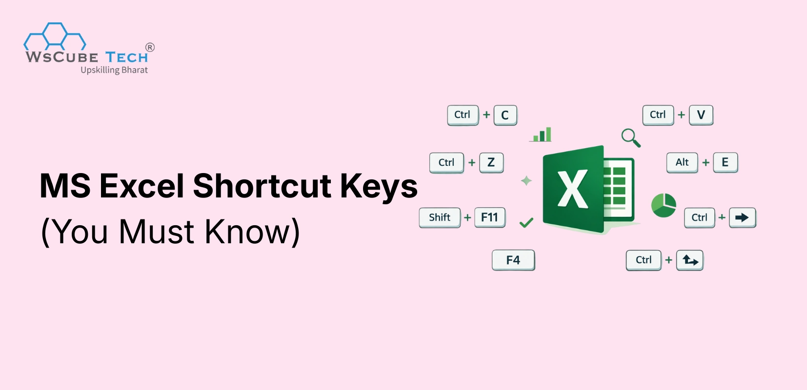 100+ MS Excel Shortcut Keys You Must Know in 2026