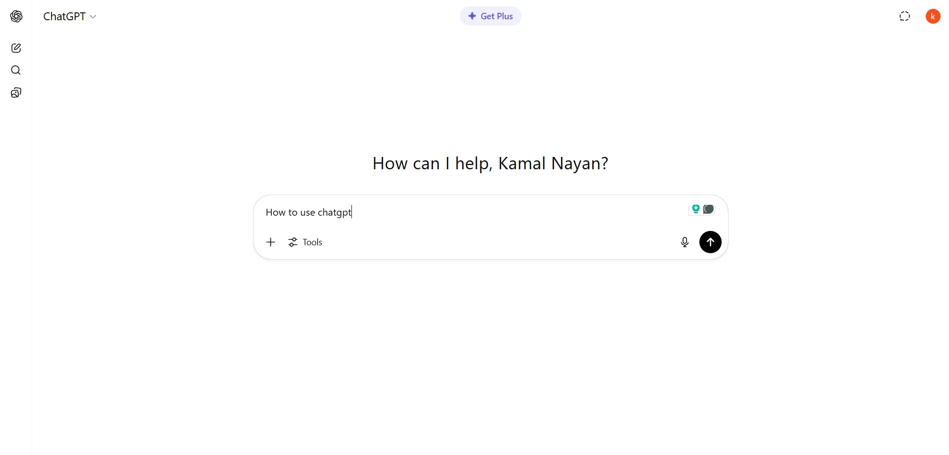 start prompting on chatgpt