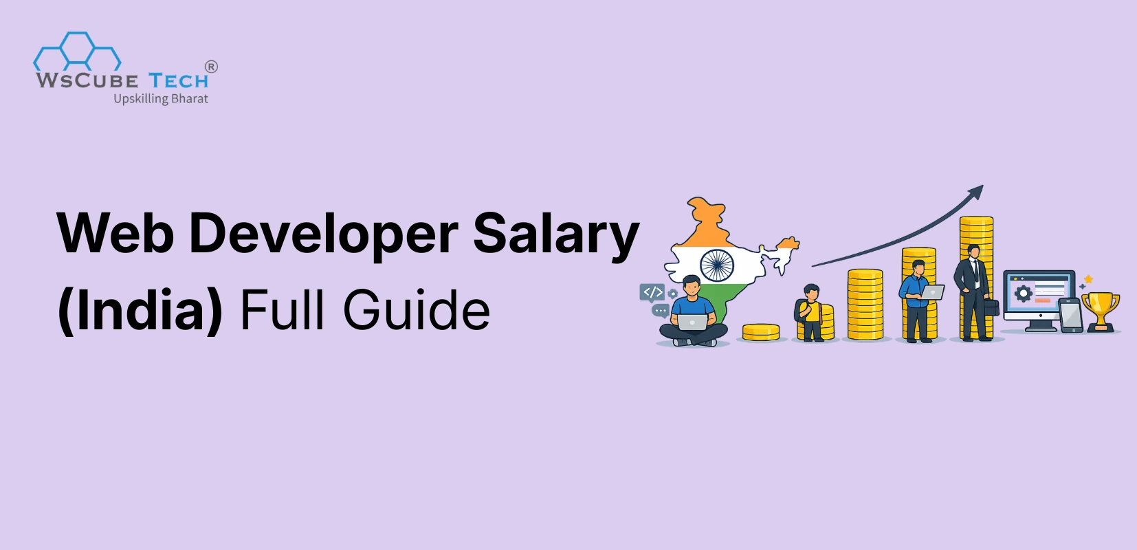 Web Developer Salary in India (Per Month & Yearly Package 2026)