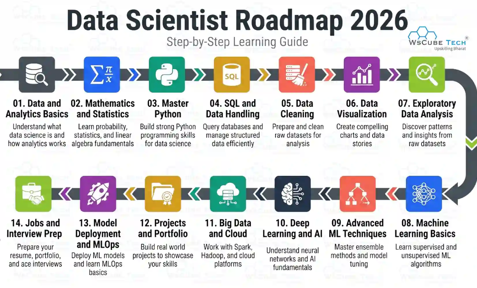 Data Scientist Roadmap 2026: Step-by-Step Learning Guide