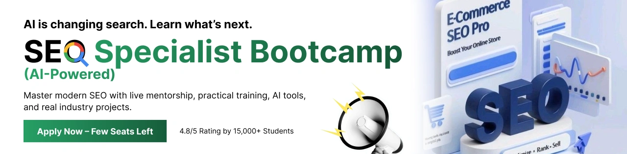 AI Powered SEO Specialist Bootcamp