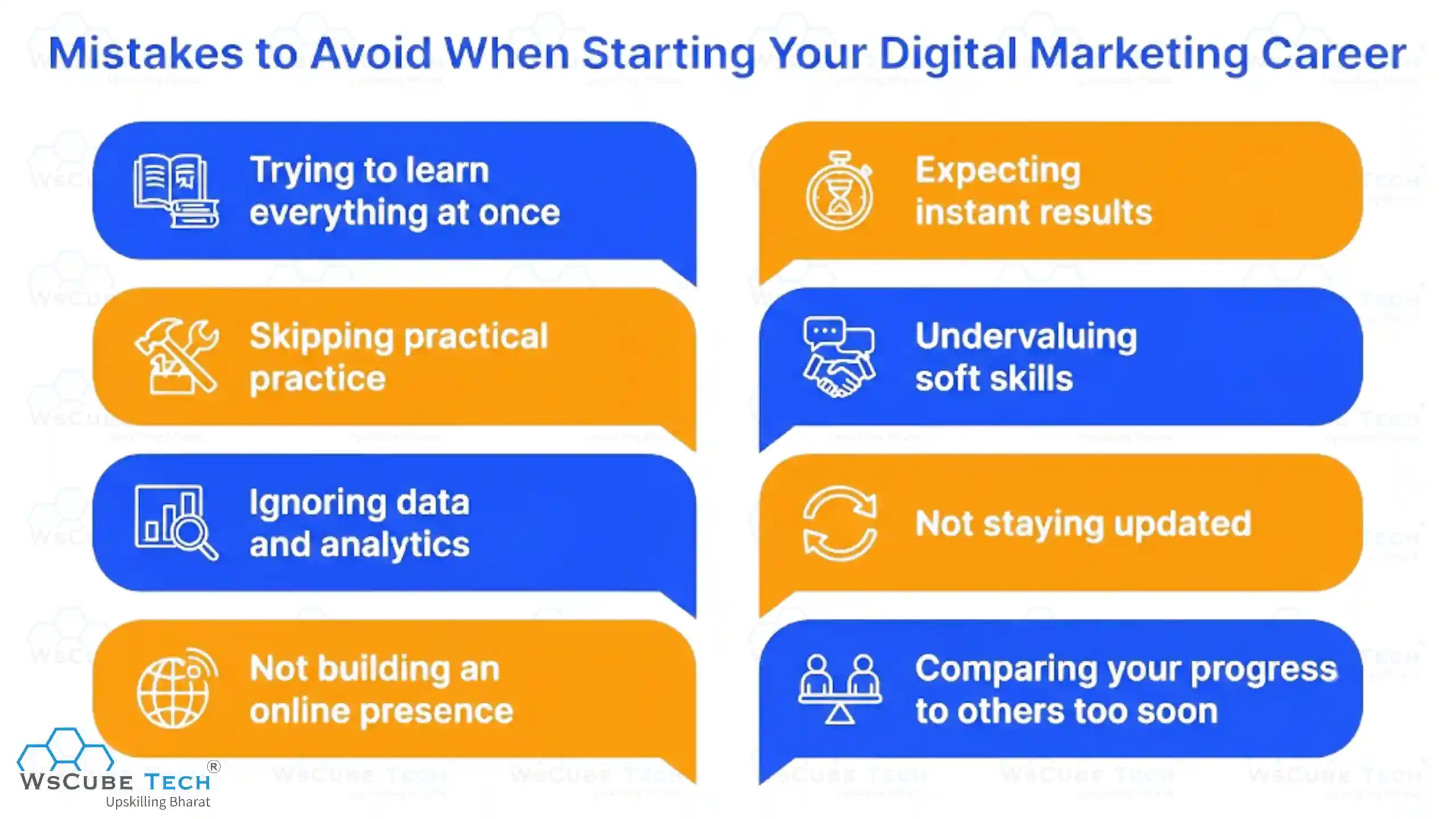 Mistakes to Avoid When Starting Your Digital Marketing Career