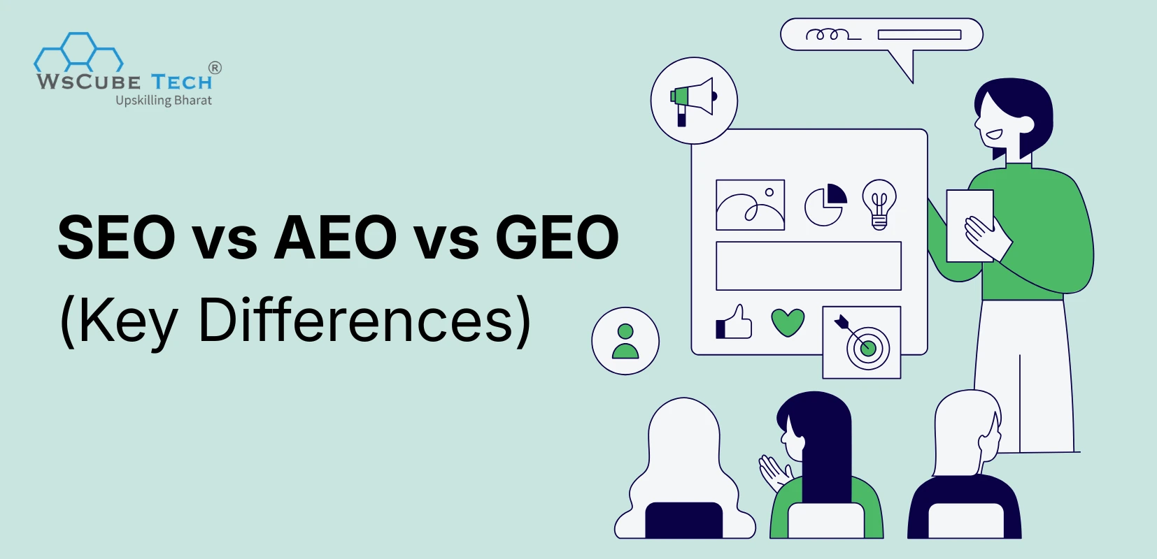 SEO vs AEO vs GEO: Key Differences Explained (2026)