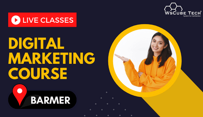Digital Marketing Course in Barmer (Live Training)