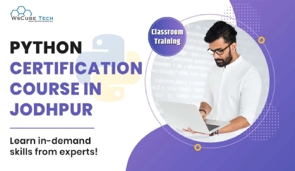 Python Training in Jodhpur With Certificate & Placement (Classroom Course)